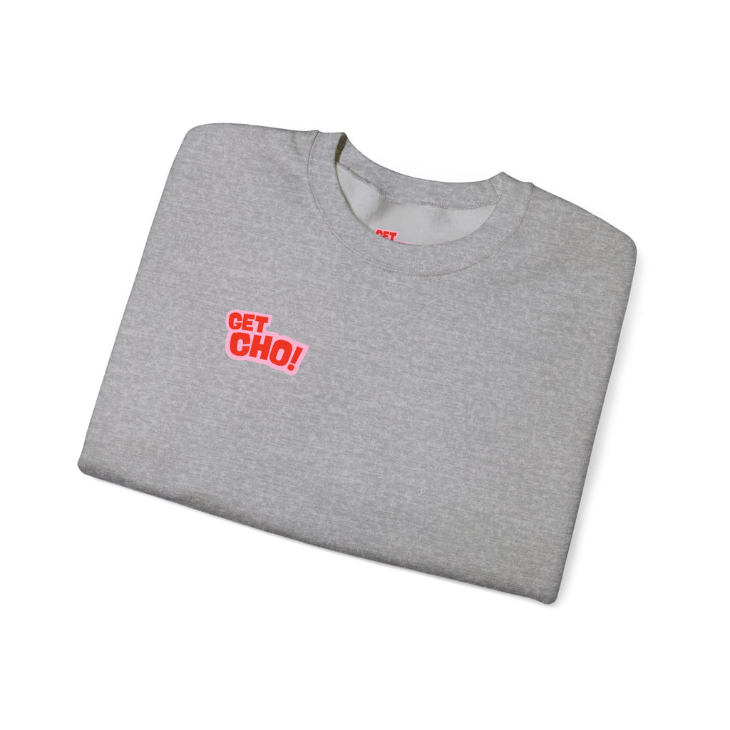 Crewneck Sweatshirt — 'GetCho’ Cute Dog Graphic Streetwear