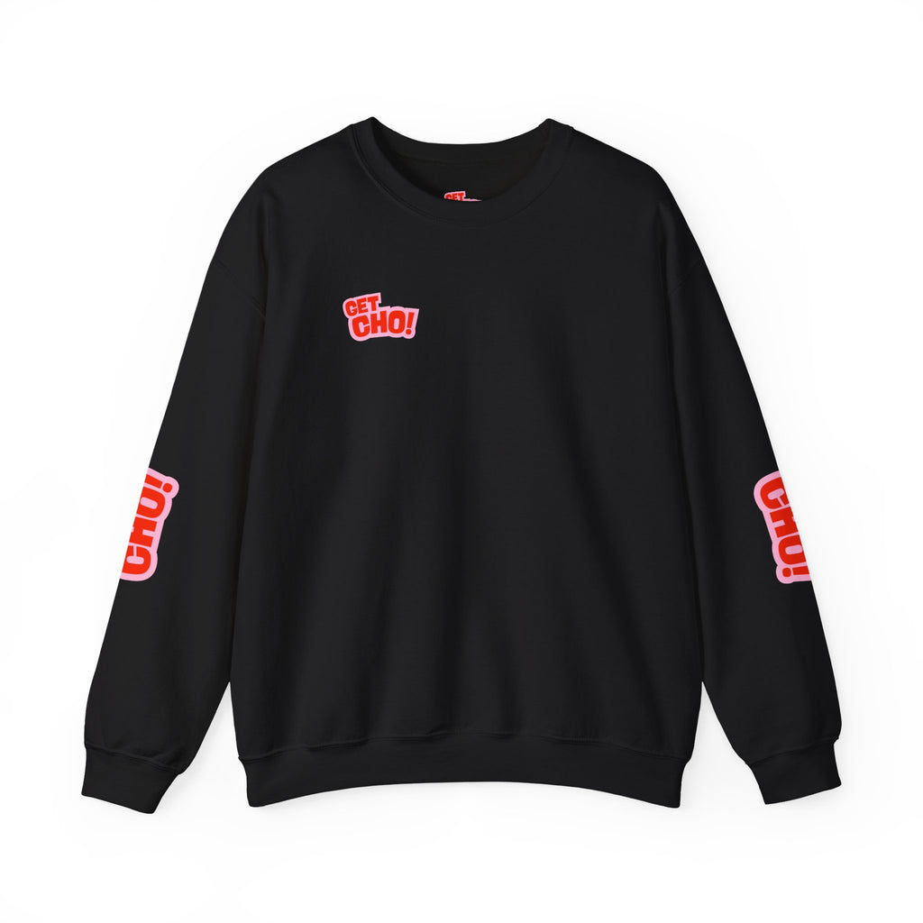 Crewneck Sweatshirt — 'GetCho’ Cute Dog Graphic Streetwear