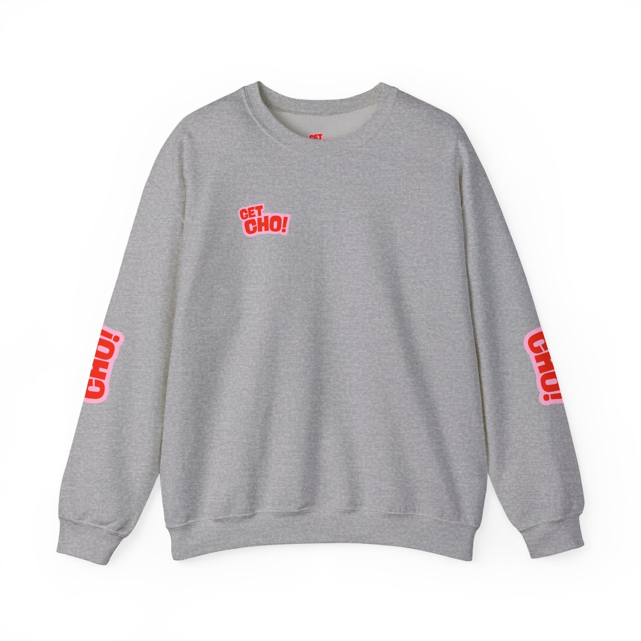 Crewneck Sweatshirt — 'GetCho’ Cute Dog Graphic Streetwear