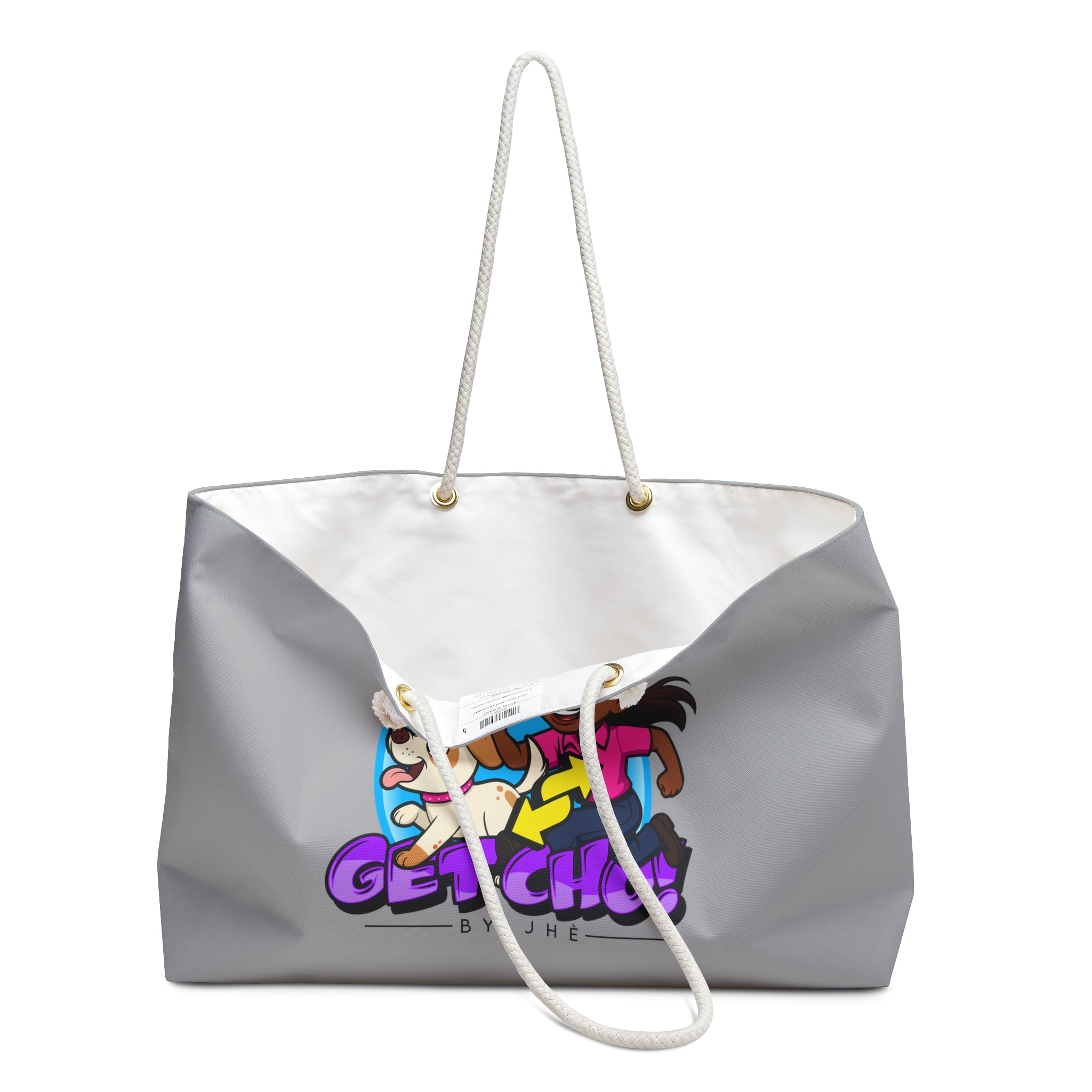 Weekender Bag — 'Getcho!' & Dog Travel Tote